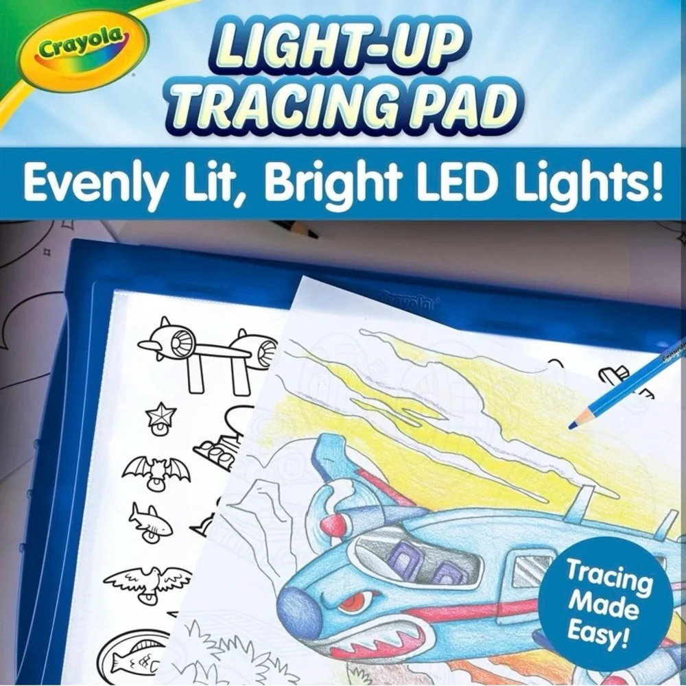 Crayola Light-Up Tracing Pad - Bright Blue